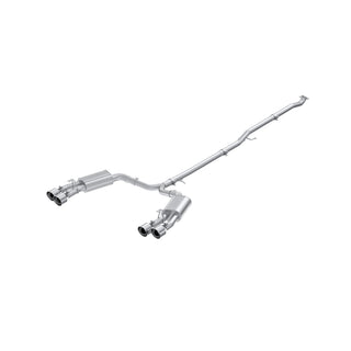 MBRP Exhaust 2.5" Cat Back Quad Split Rear With Polished Tips AL