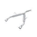 MBRP Exhaust 2.5in. Axle-Back; Dual Split Rear Exit; AL