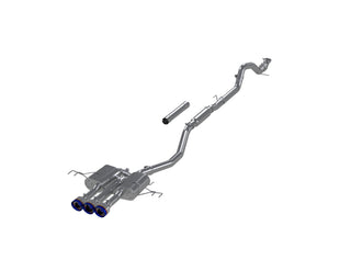 MBRP Exhaust 3" Cat Back Triple Rear Exit T304 BE Tips