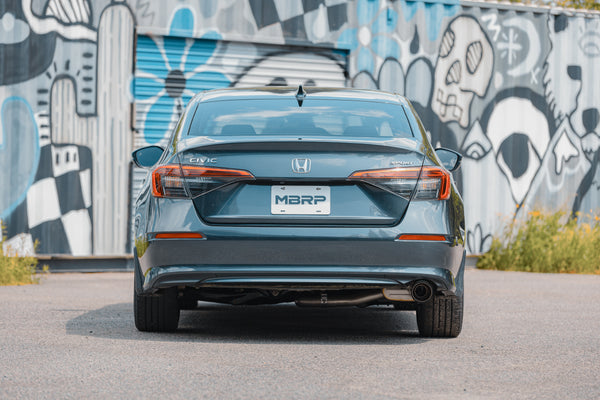 MBRP Exhaust 2.5" Cat Back Single Rear Exit T304 With CF Tips
