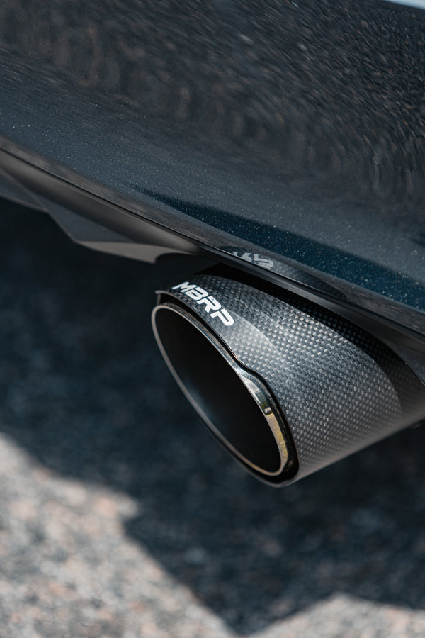 MBRP Exhaust 2.5" Cat Back Single Rear Exit T304 With CF Tips