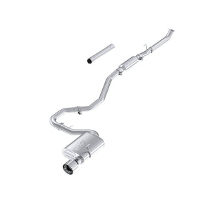 MBRP Exhaust 2.5" Cat Back Single Rear Exit Aluminized Steel