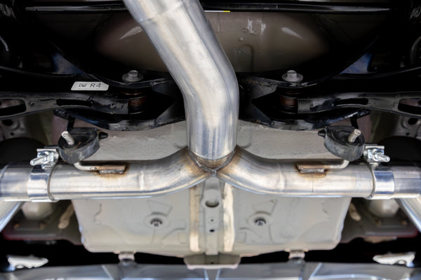 MBRP Exhaust 3in. Cat Back; 2.5in Dual Split Rear; AL