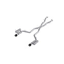T304 Stainless Steel 3" Cat Back Dual Rear With Carbon Fiber Tips