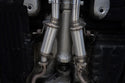 T304 Stainless Steel 3" Cat Back Dual Rear With Carbon Fiber Tips