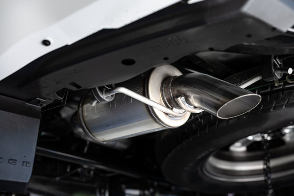 MBRP Exhaust Overland 3-Inch Cat-Back Single Rear High-Clearance Turn Down T304