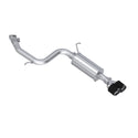 MBRP Armor Pro 2.5-Inch Axle-Back Single Side With Dual Outlet Carbon Fiber Tip.