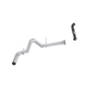 MBRP Exhaust 4in. Filter-Back Single Side With Downpipe No Tip No Muffler
