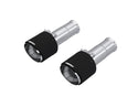 MBRP Exhaust 5in. OD Dual Wall Angle Cut Carbon Fiber Exhaust Tips Sold In Pairs.