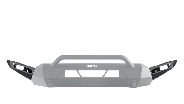 Body Armor HiLine Front Bumper Side Wings4x4 2016-23 Toyota Tacoma