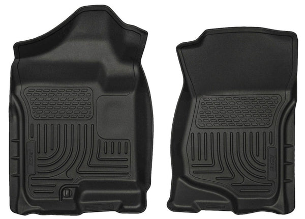 Husky Liners 07-14 Cadillac Escalade ESV/EXT Weatherbeater Black Front Floor Liners