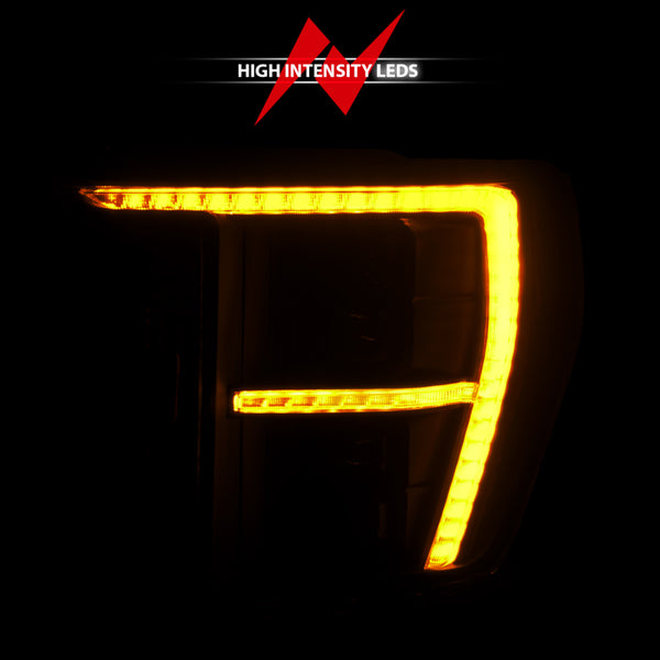 ANZO 21-23 Ford F-150 (w/Factory Halogen) Z-Series Full LED Proj Headlights - Driver Side ONLY
