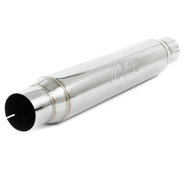 MBRP Universal Resonator 2.25in Inlet /Outlet 22in Body 26in Overall T304
