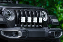 Diode Dynamics Jeep JL SS5 4-Pod CrossLink Grille Lightbar Kit Pro - White Combo