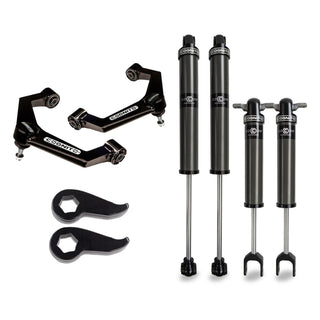 Cognito 2020+ Chevrolet Silverado 2500/3500HD 3in Performance Leveling Kit w/ 2.0 IFP Shocks