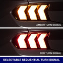 Form Lighting 2024+ Ford Mustang Sequential LED Tail Lights Smoked (Pair)