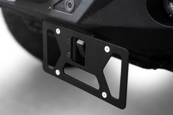 Addictive Desert Designs Clevis Mounted Front License Plate Bracket