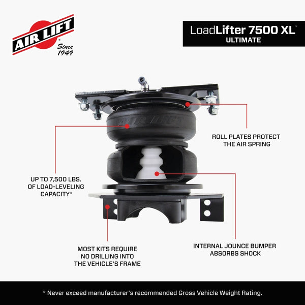 Air Lift LoadLifter 7500XL Ultimate for 03-17 Ram 3500