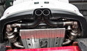 MBRP 14-19 Porsche GT3/GT3RS 3in Center Muffler Bypass 4in Tips - Black Coated