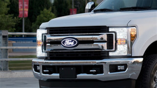 Putco 15-17 Ford F-150 Front Luminix Ford LED Emblem - Fits bar Style Grille