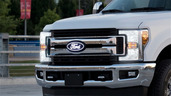 Putco 15-17 Ford F-150 Front Luminix Ford LED Emblem - Fits bar Style Grille