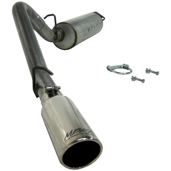 MBRP 2000-2006 Jeep Wrangler (JK) Inline-4 2.5L Inline-6 4.0L Cat Back Single Side