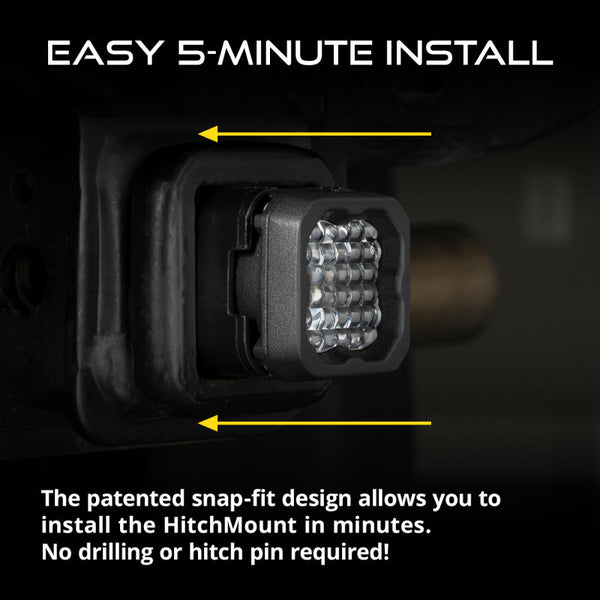 Diode Dynamics 2022+ Ford Maverick C1 Sport Hitch Mount LED Pod Reverse Kit