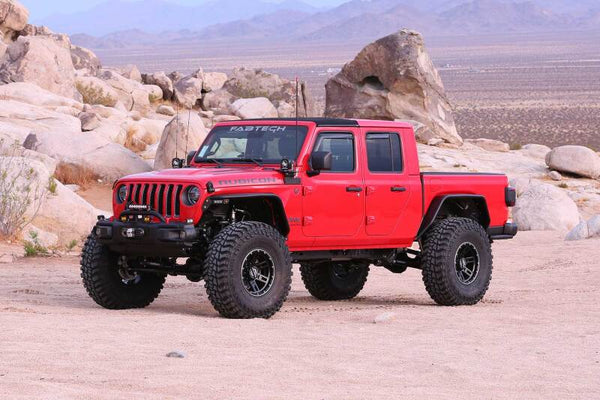 Fabtech 2020 Jeep Gladiator JT 6 Cyl 4WD 3in Rear Dirt Logic 2.25 Reservoir Shock Absorber