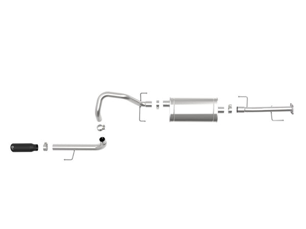 aFe MACH Force XP 2.5in 304-SS Exhaust Cat-Back w/ Black Tip 10-19 Toyota 4Runner V6-4.0L