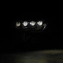 AlphaRex 22-23 Toyota Tundra NOVA-Series Headlights Alpha-Black w/Amber DRL - Req 810029 OR 810030