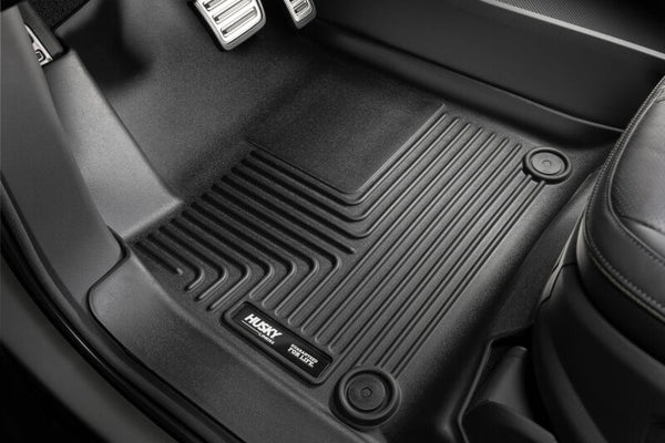 Husky Liners 2004-2008 Ford F-150 SuperCrew Cab Pickup X-act Contour Rear Floor Liner (Black)