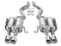 Borla 81-86 Jeep CJ-7 4.2L AT/MT 4WD Cat-Back 2in Single Round Angle Cut Intrcld Rr 2.5in Rndx6.5in