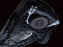 AWE Tuning 2021+ GMC Suburban/Yukon XL 5.3L 0FG Split Rear Exit Catback - Quad Chrome Silver Tips