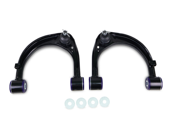 SuperPro 08-21 Toyota Land Cruiser Front Upper Control Arm Set