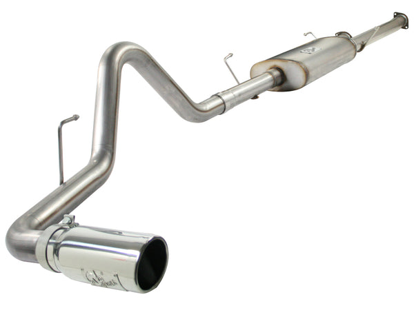 aFe MACH Force XP Exhausts Cat-Back SS-409 EXH CB Toyota Tundra 10-11 V8-5.7L 145.7 WB (pol tip)