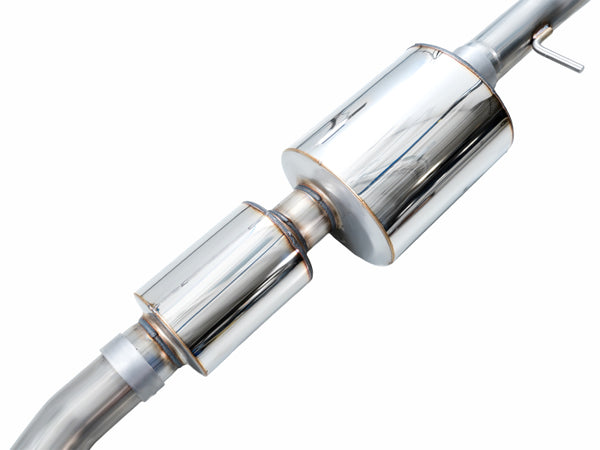AWE Tuning 2021+ GMC Suburban/Yukon XL 5.3L 0FG Side Exit Catback Exhaust - Chrome Silver Tips