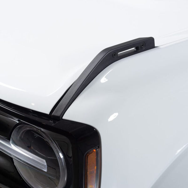 Putco 22-24 Ford Bronco Luminix DRL LED Light Hood Limb Riser (Factory Hood Side Hinge Replacements)