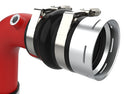 aFe 23-25 Ford F250/F350 Super Duty V8-6.7L BladeRunner Aluminum Hot & Cold Charge Pipe Kit - Red