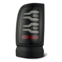 AlphaRex 94-01 Dodge Ram 1500/2500/3500 LUXX-Series LED Tail Lights - Black
