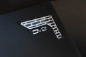 DV8 Offroad 21-25 Ford Bronco Rear Aluminum Inner Fenders - Black
