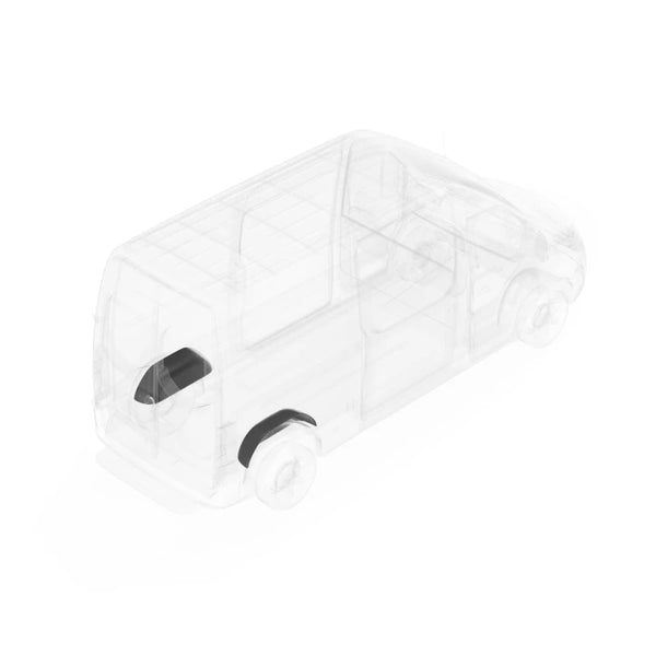 Legend Fleet Solutions Van Wheel Well Covers For 2007-24 Mercedes Sprinter Van