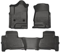 Husky Liners 2015 Chevy/GMC Suburban/Yukon XL WeatherBeater Combo Black Front&2nd Seat Floor Liners