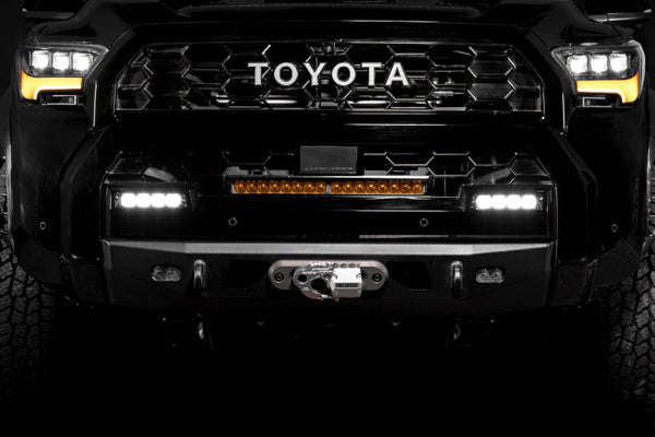Diode Dynamics 24-26 Toyota 4Runner Fog SS6 Sport LED Kit Yellow 3000K