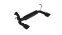 MBRP 07-14 Jeep Wrangler/Rubicon 3.6L/3.8L V6 Axle-Back Dual Rear Exit Black Performance Exhaust Sys