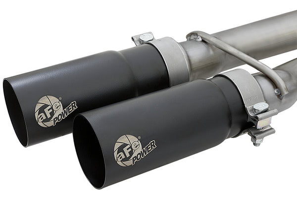 aFe POWER Rebel Series 2-1/2in 409 SS Cat Back Exhaust w/ Black Tips 16-17 Nissan Titan V8 5.6L