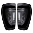 Oracle 19-23 GMC Sierra Black Series Flush Style LED Tail Lights - Factory Halogen