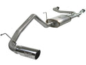 aFe MACH Force XP Exhaust Cat-Back 2.5/3in SS-409 w/ Polished Tip 04-12 Nissan Titan V8 5.6L