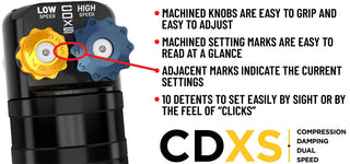 ICON 05-23 Tacoma Front Ext Travel VS 2.5 Series Remote Resi CDXS Coilover Kit 700lb - Pair