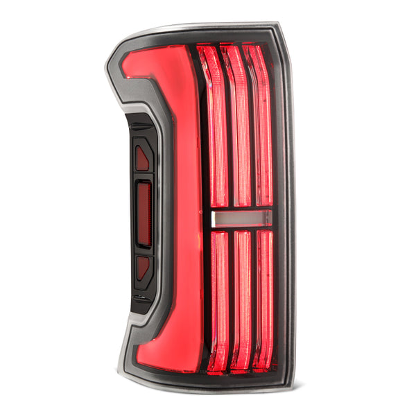 AlphaRex 24-25 Toyota Tacoma NOVA-Series LED Prismatic Tail Lights - Black