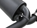aFe Rebel Series 2.5in 409 SS Axle-Back Exhaust w/ Black Tips 2018+ Jeep Wrangler (JL) V6 3.6L